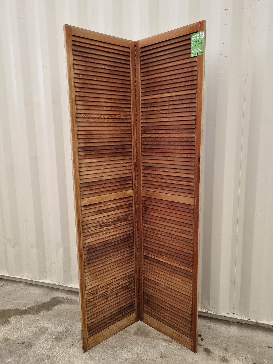 Wooden Shutters  1000 W x  2070 H  [#4540 SF]