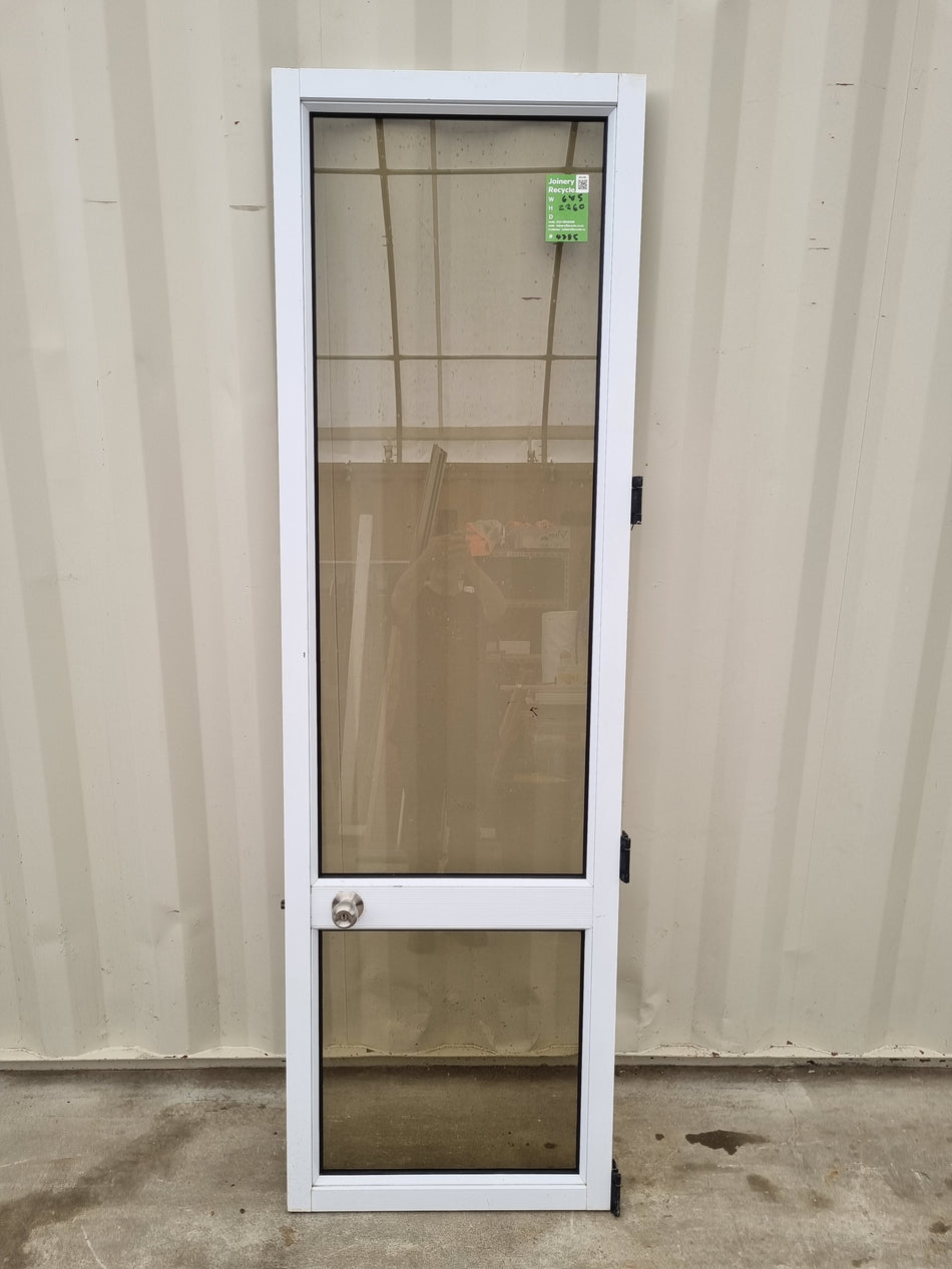 Aluminium & Glass Single Door    680 W  x  2015  H  [#4785 SF]