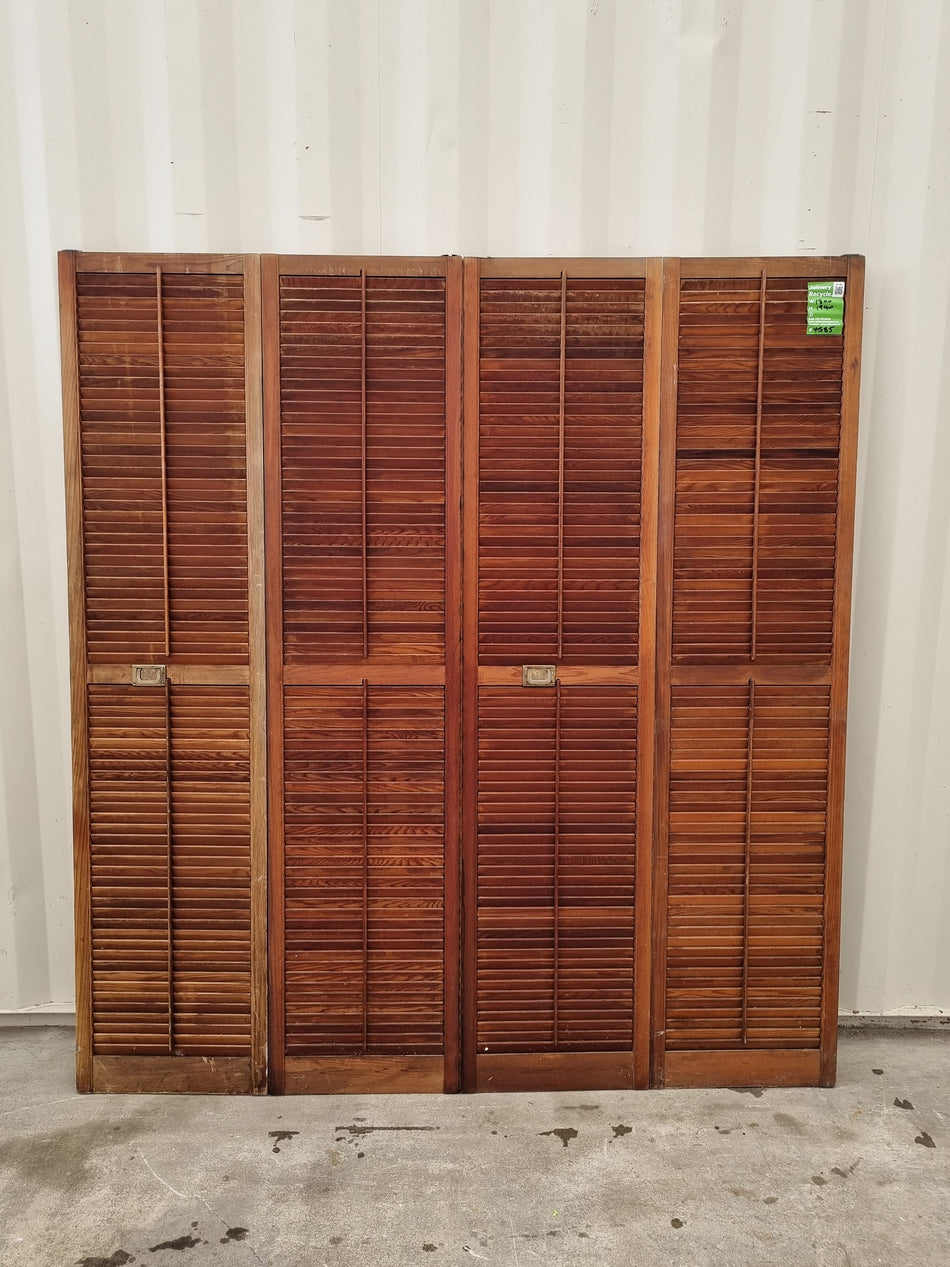 Wooden Shutters  1800 W x  1940 H  [#4585 SF]