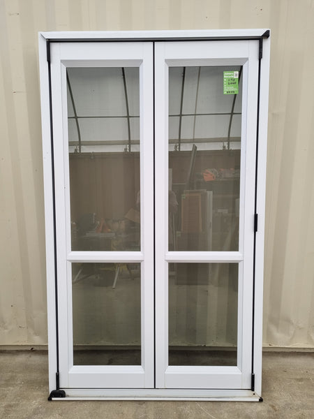 Aluminium Bifold Door White 1190 W x 2000 H [#4797 SF]