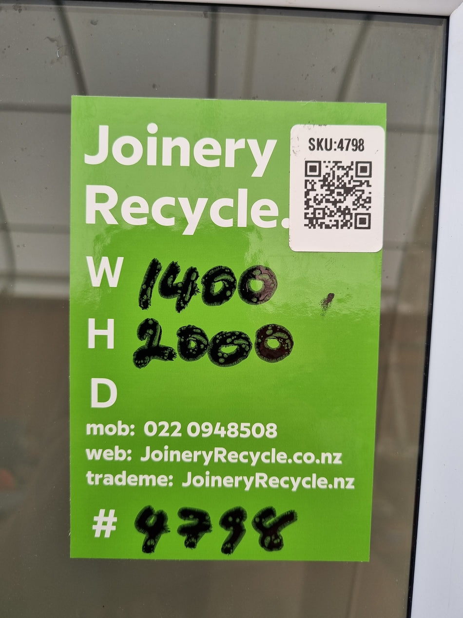 ENTRANCE Door With Side Light 1400 W x 2000 H  [#4798 SF]