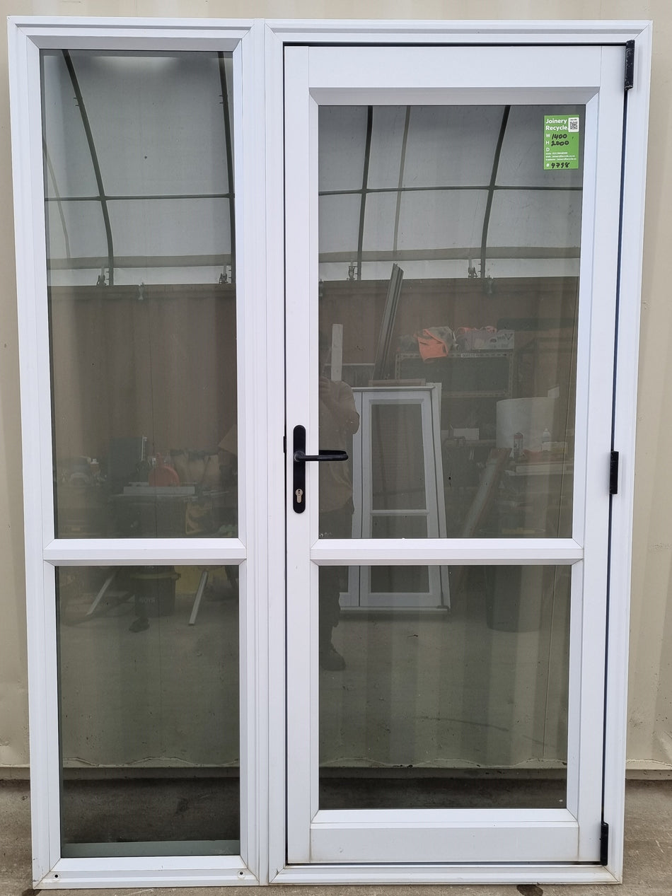 ENTRANCE Door With Side Light 1400 W x 2000 H  [#4798 SF]
