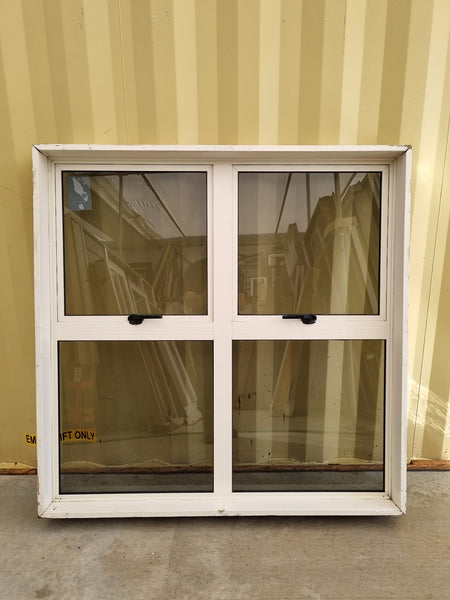 Aluminium Window Offwhite 1209 W x1200 H   [#2998] Joinery Recycle