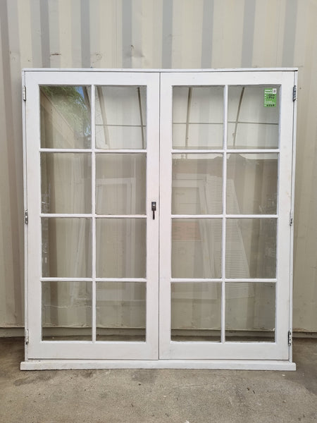 Wooden French Doors  1800 W  x 1990 H [#4868  SF] Joinery Recycle