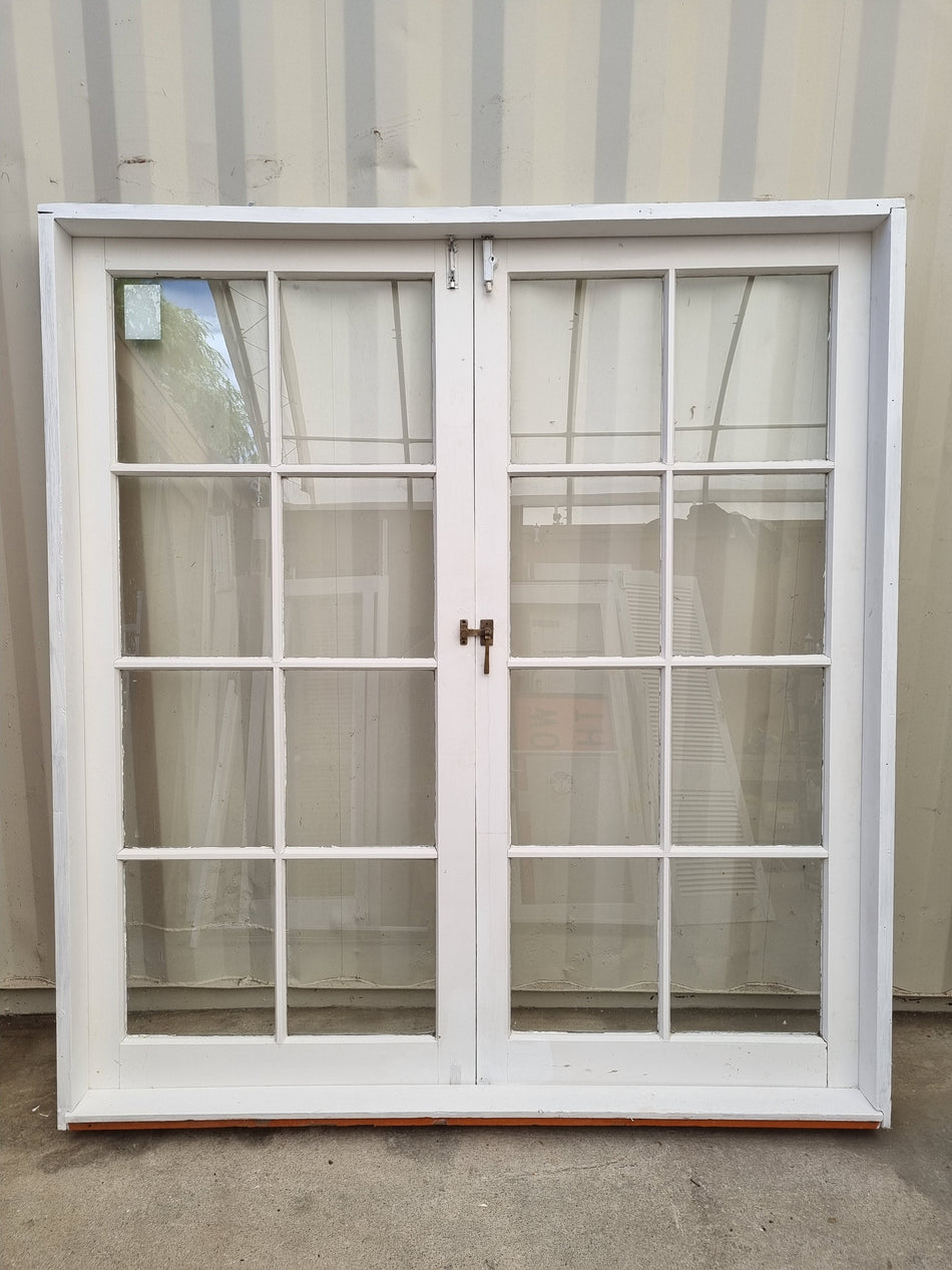 Wooden French Doors  1800 W  x 1990 H [#4868  SF] Joinery Recycle