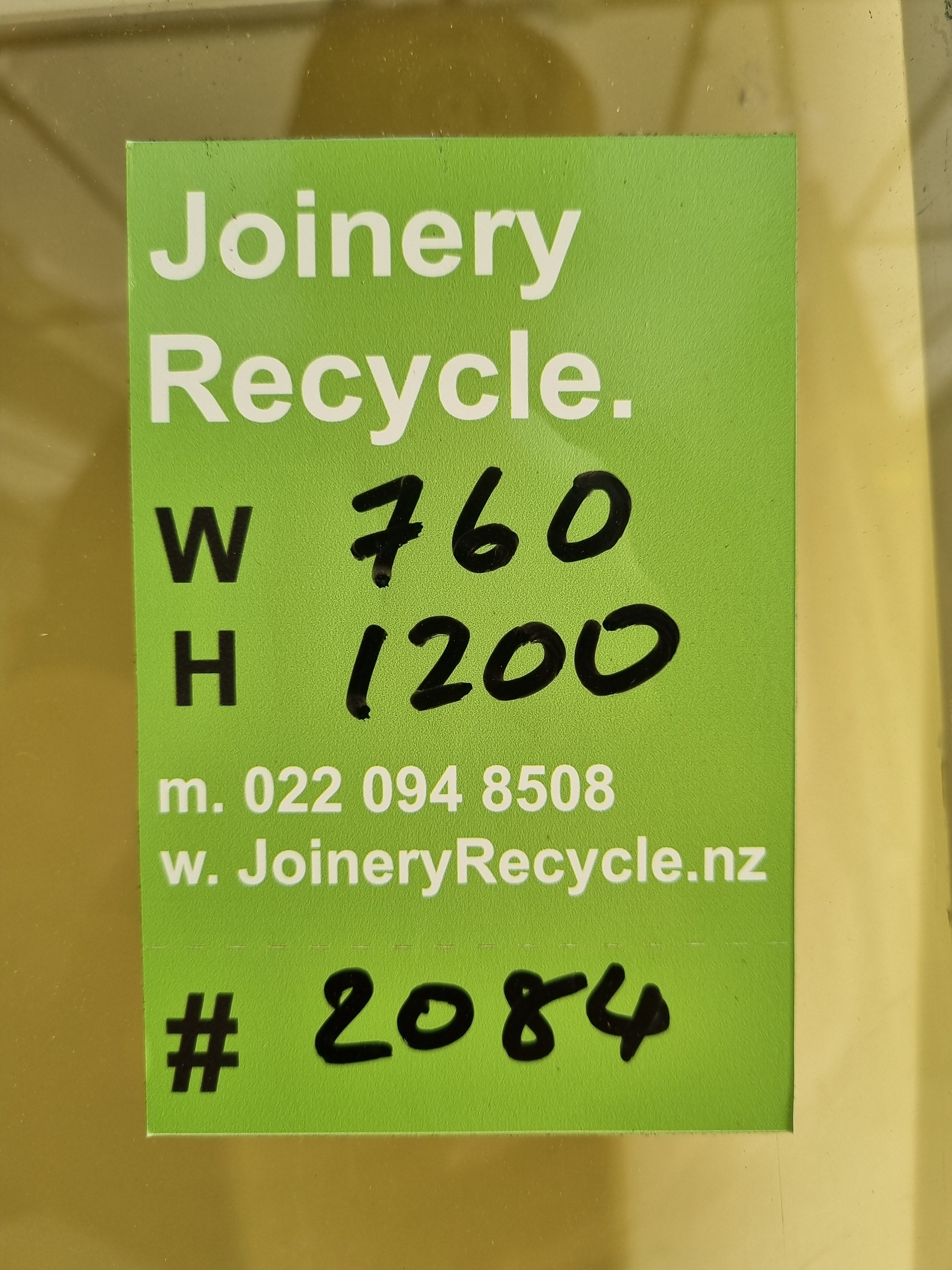 Wooden Window Sash 760 W  x  1200 H  [#2084 SF] Joinery Recycle