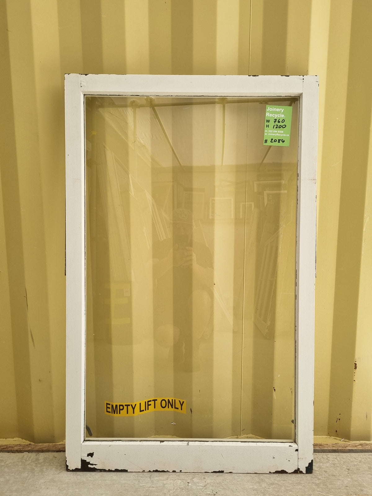 Wooden Window Sash 760 W  x  1200 H  [#2084 SF] Exterior Side