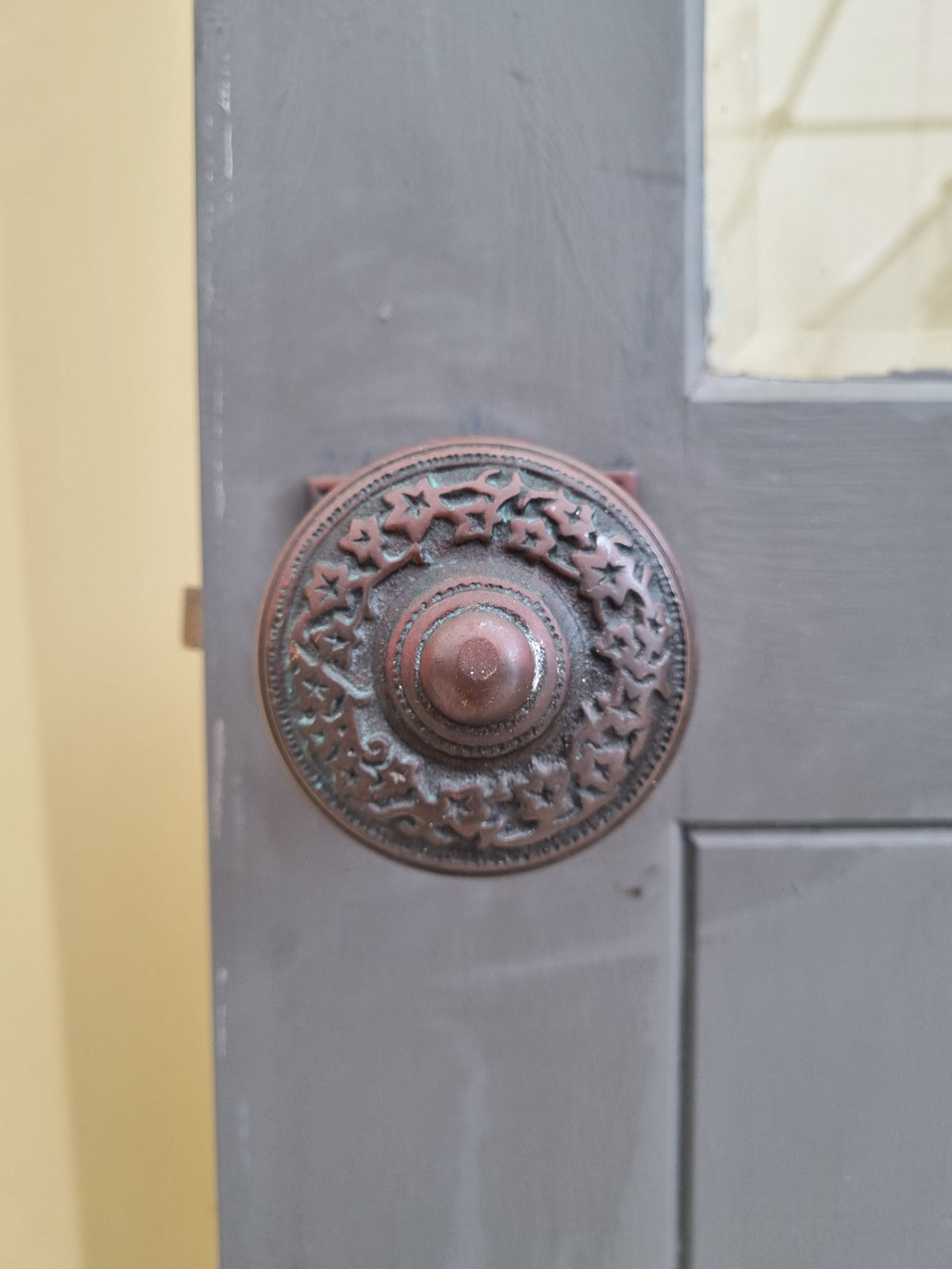 ELEGANT Wood and Glass ENTRANCE Door 930 W x 2130 H [#4904  SF] Joinery Recycle