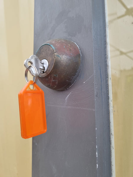 ELEGANT Wood and Glass ENTRANCE Door 930 W x 2130 H [#4904  SF] Joinery Recycle