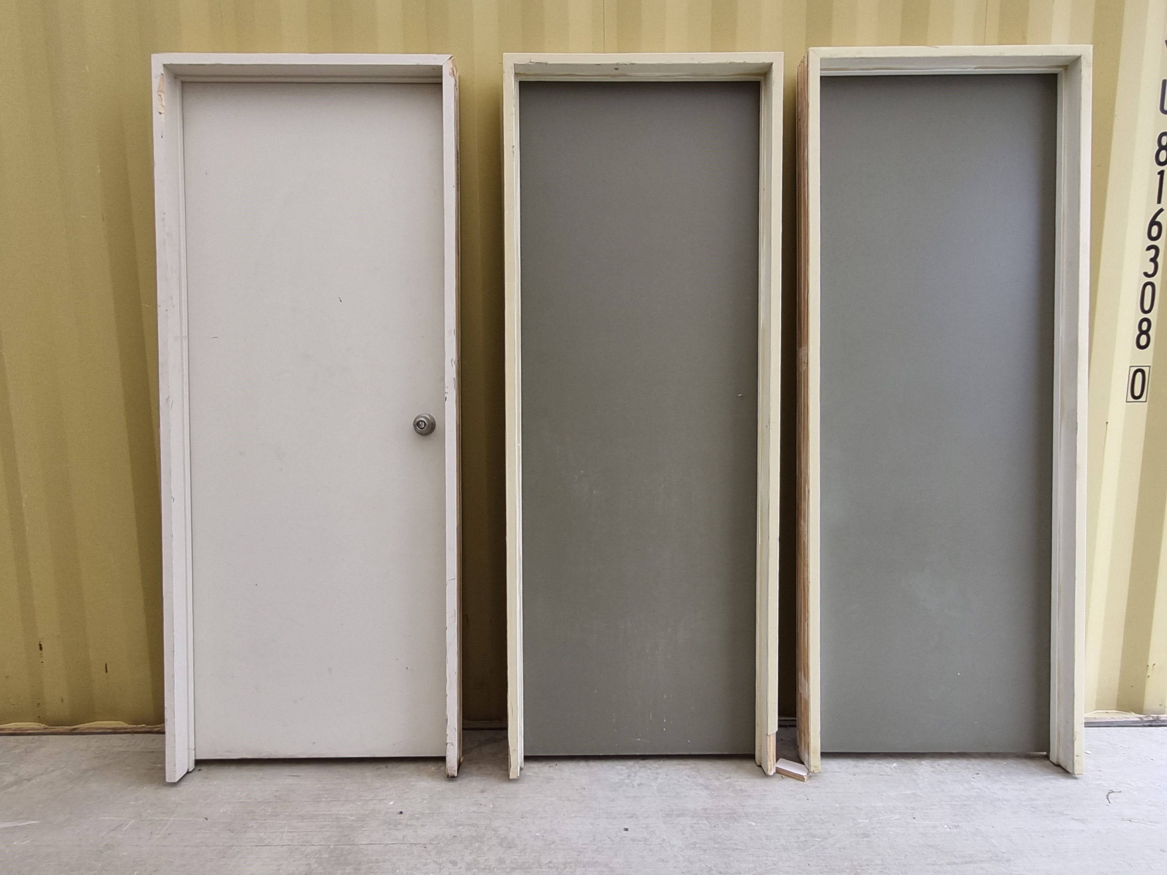 Framed Internal Hollow Core Door   770 W  x  2040 H  [#4903 SF] Joinery Recycle