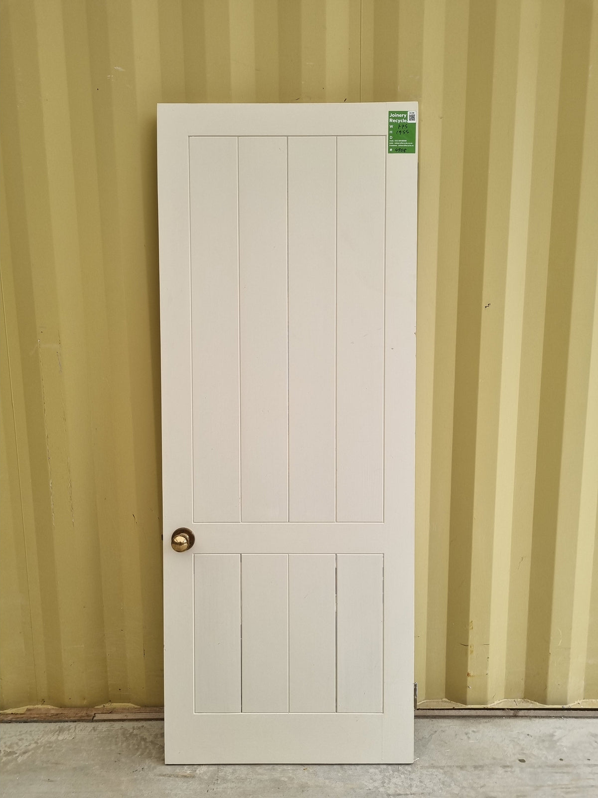 Internal Wooden Door   775 W  x  1955 H  [#4908 SF] Joinery Recycle