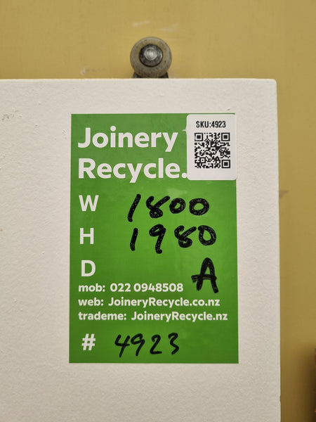 Double Set Sliding Doors 1800 W  x  1980 H [#4923 SF] Joinery Recycle