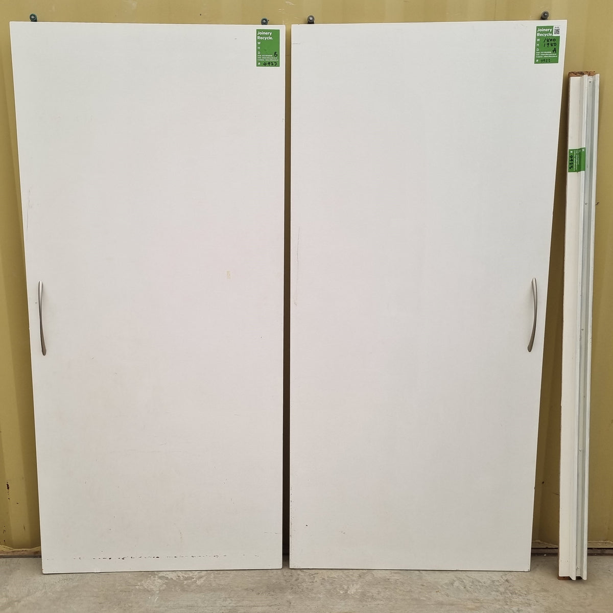 Double Set Sliding Doors 1800 W  x  1980 H [#4923 SF] FRONT VIEW