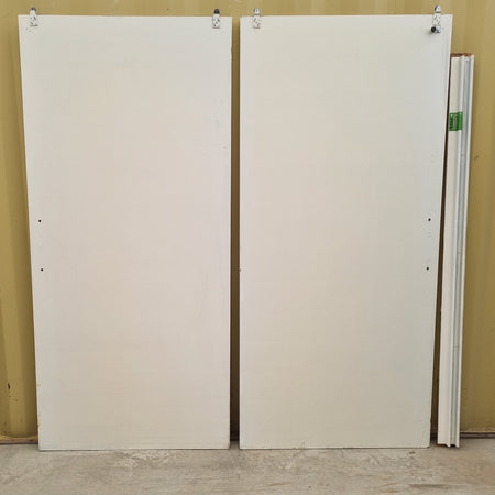 Double Set Sliding Doors 1800 W  x  1980 H [#4923 SF] BACK VIEW