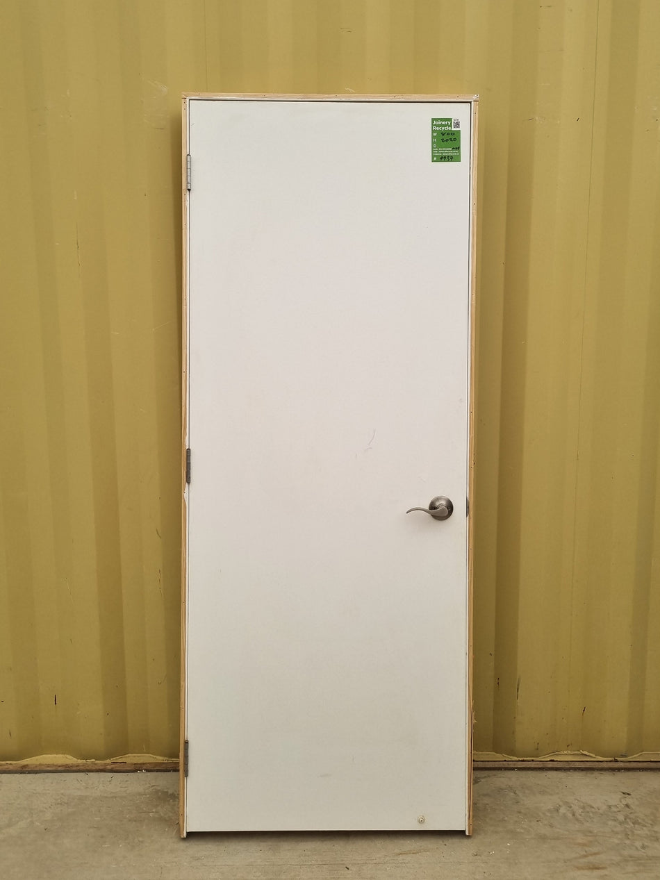 Framed Internal Hollow Core Door   800 W  x  2020 H  [#4937 SF] Joinery Recycle