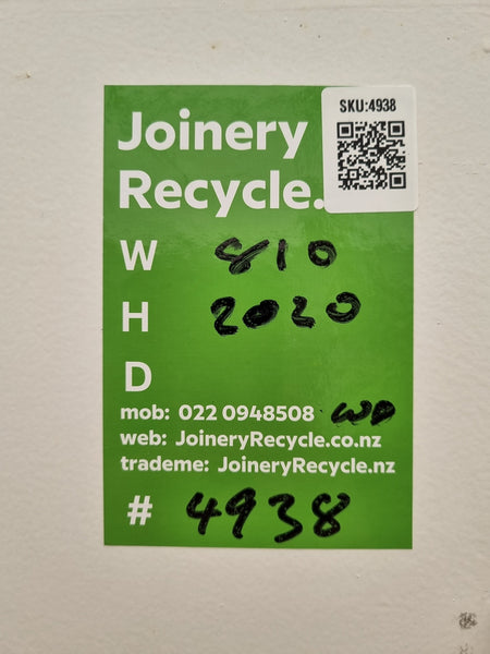 Internal Hollow Core Door   810 W  x  2020 H  [#4938 SF] Joinery Recycle