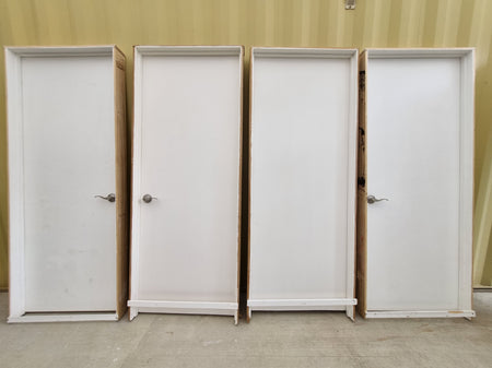 Four x Framed Internal Hollow Core Door   800 W  x  2020 H  [#4937 SF] Joinery Recycle