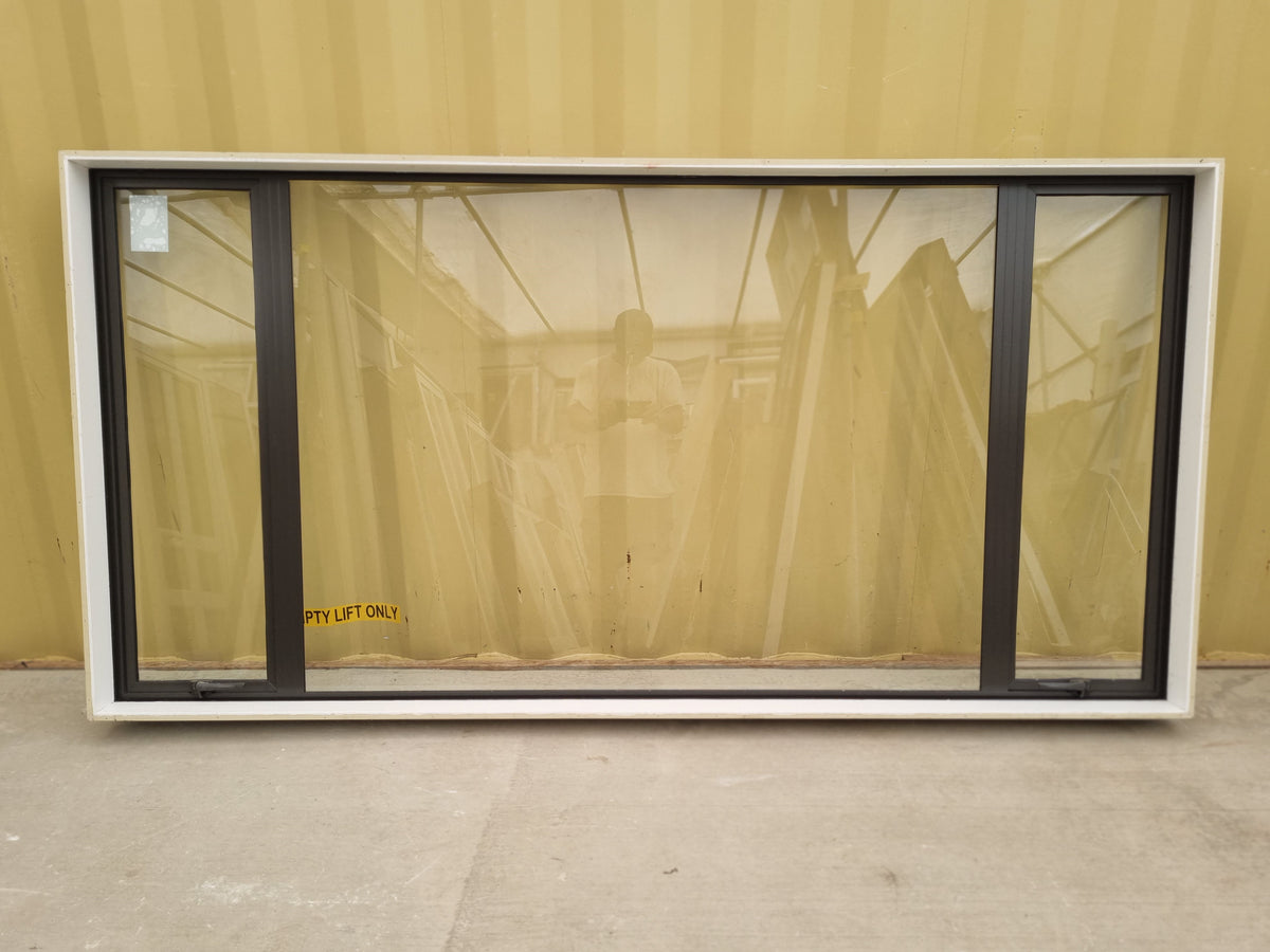 Aluminium Window Ironsand 2390 W  x 1200 H [#4944 SF] Interior View
