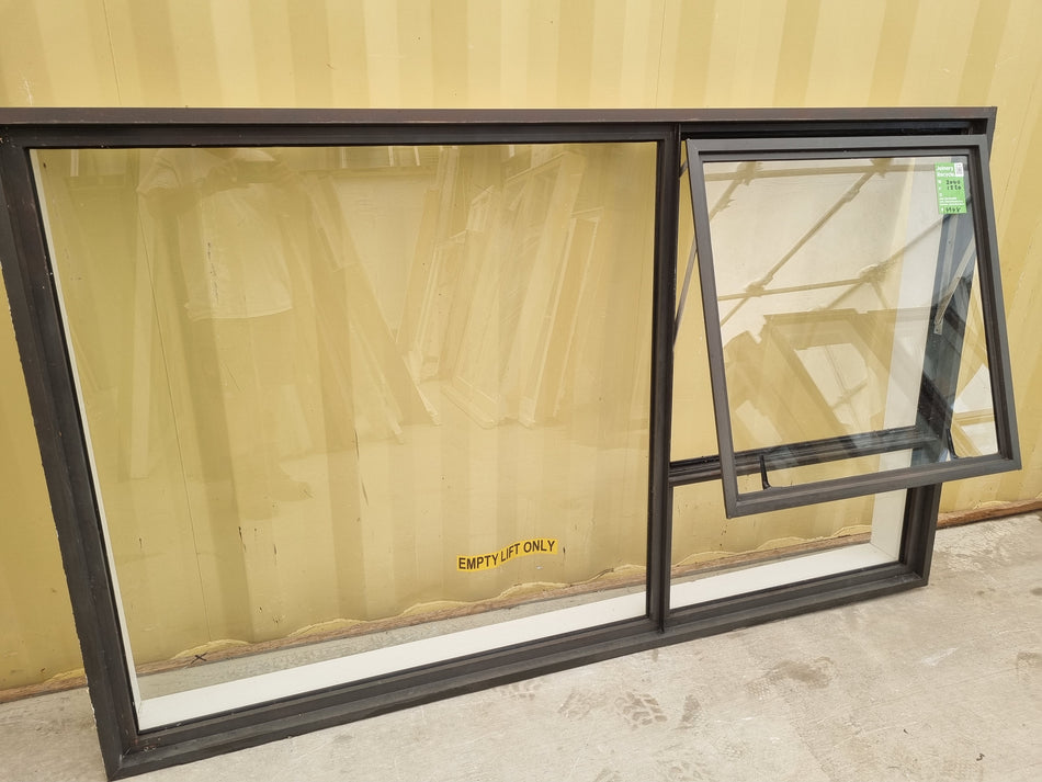 Aluminium Window Ironsand with an opening sash