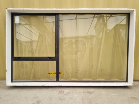 Aluminium Window Ironsand 2040 W  x  1220 H [#4948 SF] Interior View - Joinery Recycle