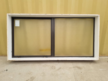 Aluminium Window Ironsand 1630 W  x 820 H [#4949 SF] Interior View - Joinery Recycle