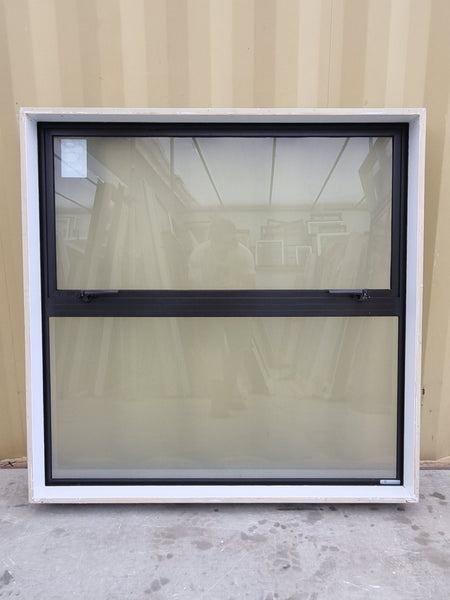 BATHROOM Aluminium Window Ironsand 1200 W x 1200 H [#4956 SF] Interior View Joinery Recycle