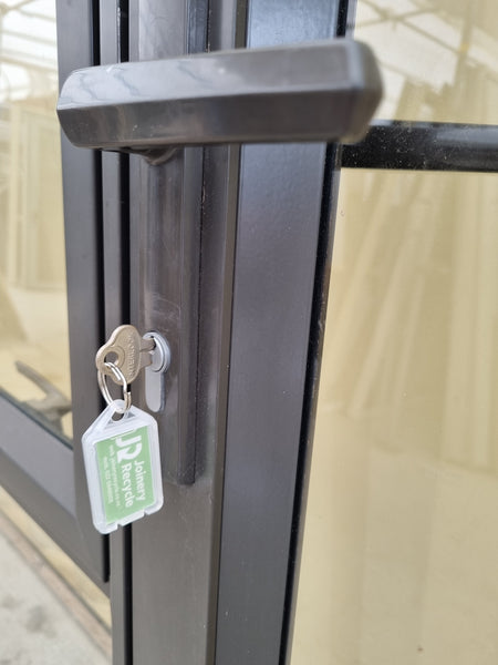 Single Door with Side Light 1600 W  x 2020 H  [#4959 SF] Joinery Recycle