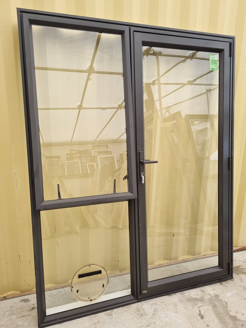 Single Door with Side Light 1600 W  x 2020 H  [#4959 SF] Side View Joinery Recycle