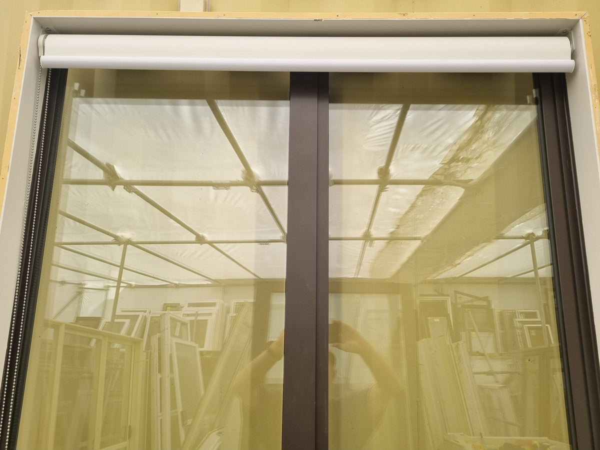 DOUBLE GLAZED Aluminium Window Ironsand 1200 W  x  2400 H [#4965  SF] Joinery Recycle