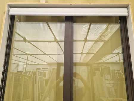 DOUBLE GLAZED Aluminium Window Ironsand 1200 W  x  2400 H [#4965  SF] Joinery Recycle