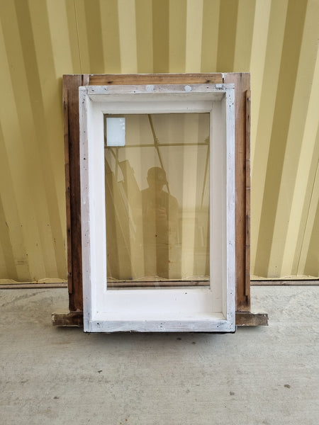 Wooden Window 600 W x 950 H [#4534] Joinery Recycle
