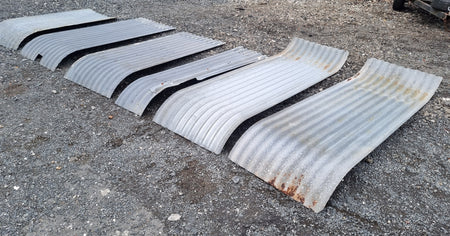 Bull Nose Villa Corrugated Roofing Iron - Villa Style [#4988 SF] Joinery Recycle