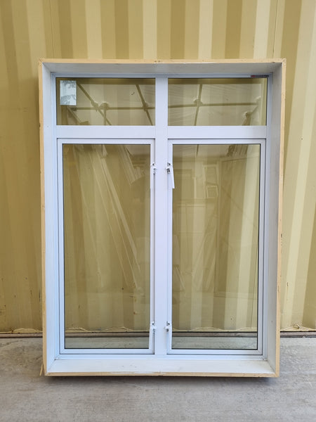 INTERIOR VIEW Aluminium Window White 1120 W  x 1470 H [#5014] Joinery Recycle