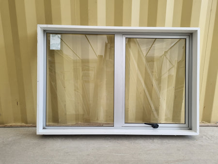 Aluminium Window Silver 1200 W  x 800 H [#5018] Joinery Recycle