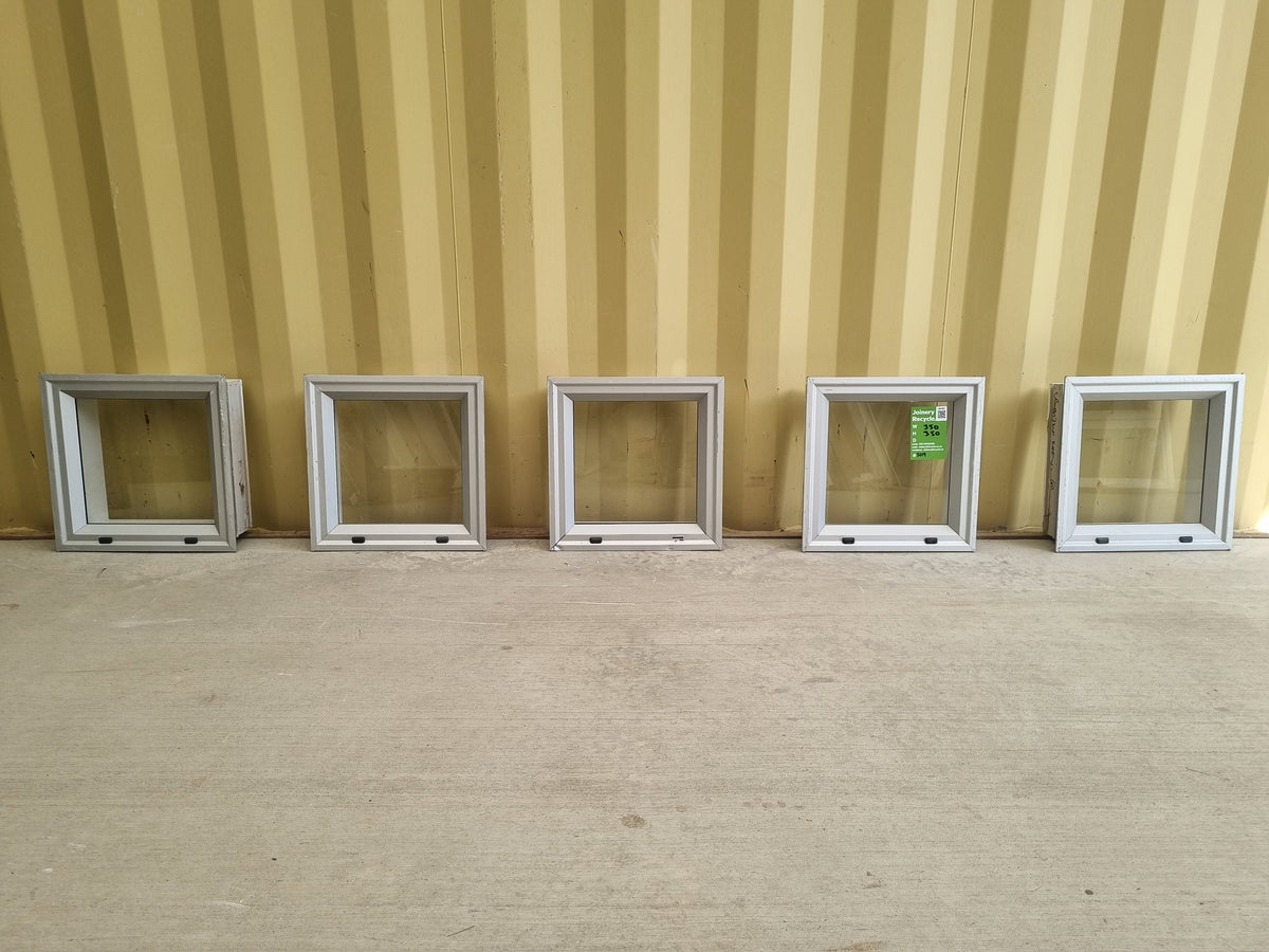 Aluminium Window Silver  350 W  x 350 H [#5019] Joinery Recycle