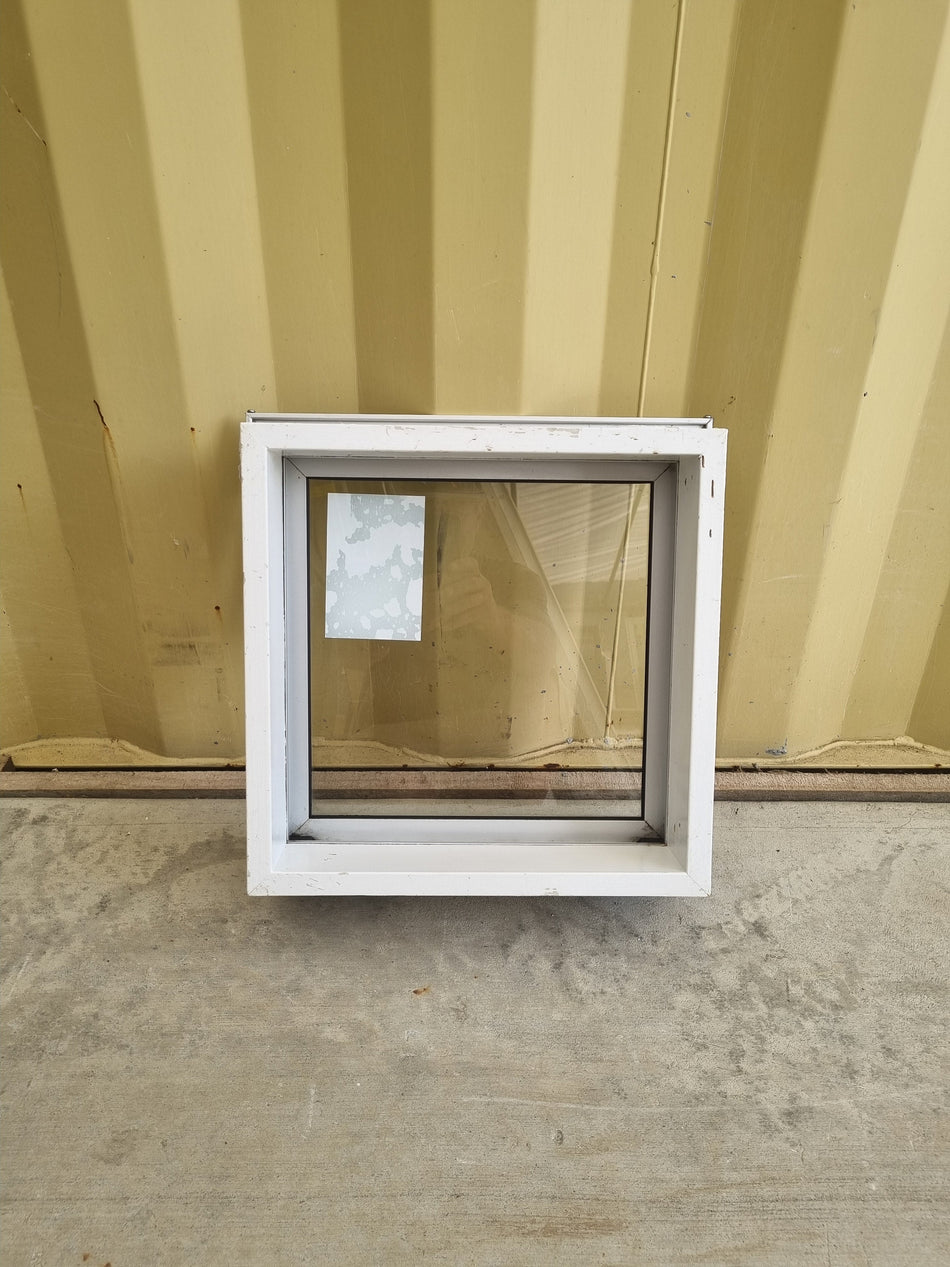 Aluminium Window Silver  350 W  x 350 H [#5019] Joinery Recycle