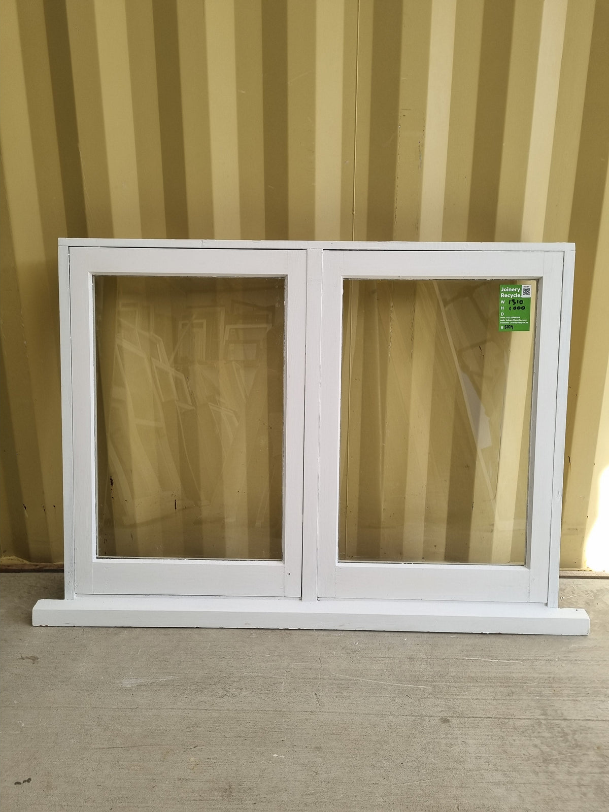 Wooden Window 1310 W x 1000 H [#5024] Joinery Recycle