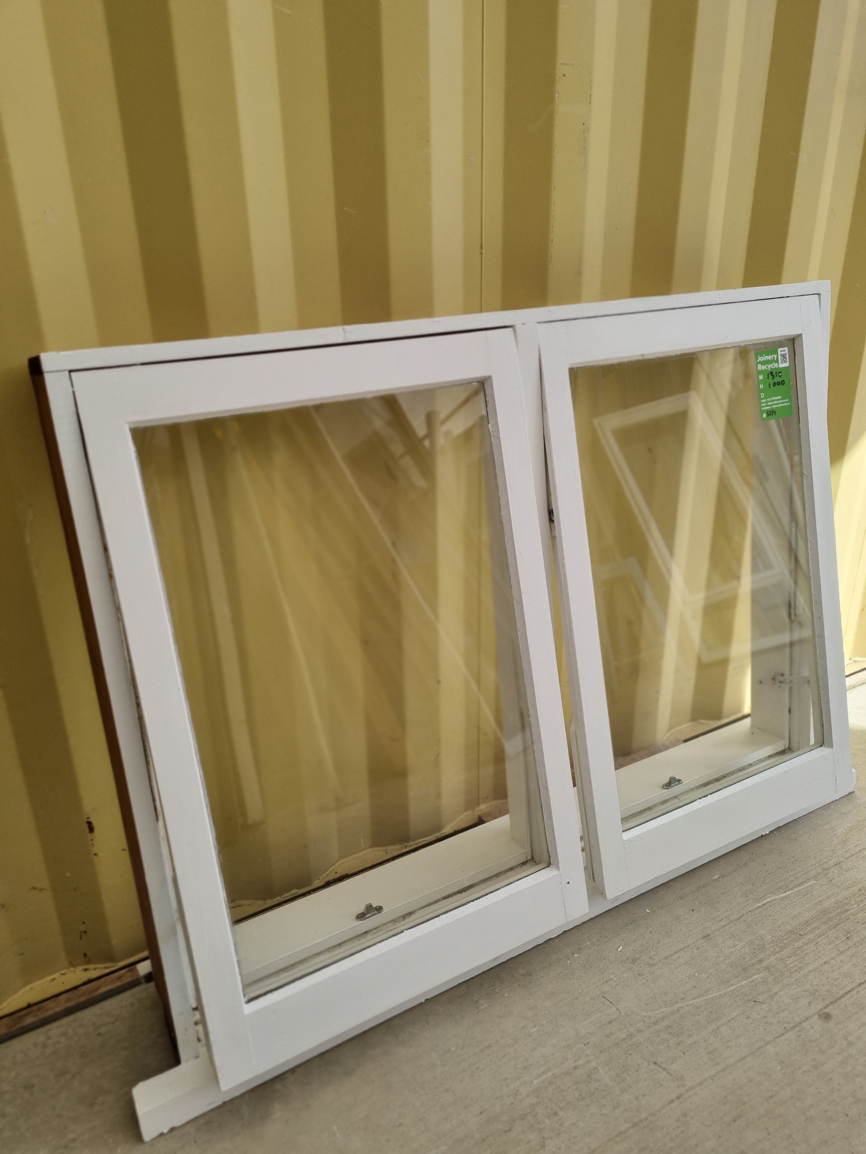 Wooden Window 1310 W x 1000 H [#5024] Joinery Recycle