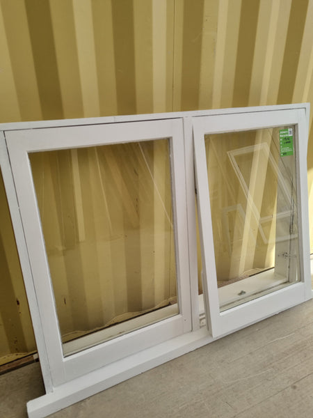 Wooden Window 1310 W x 1000 H [#5024] Joinery Recycle