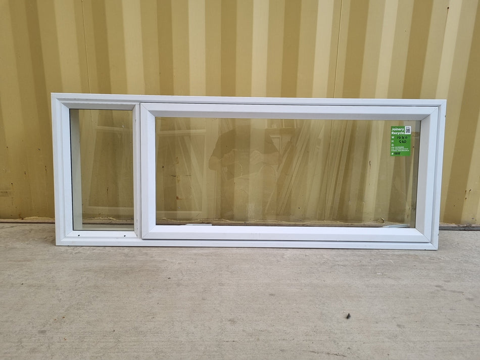 Aluminium Window White  1480 W  x  560 H [#5025] Joinery Recycle