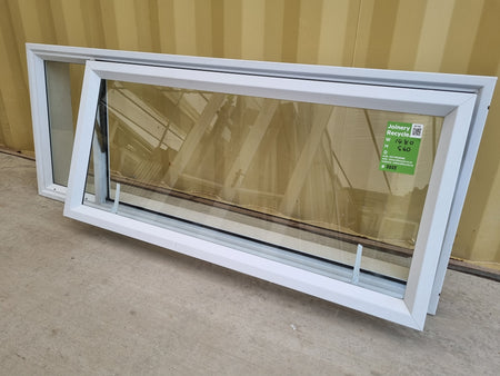 Aluminium Window White  1480 W  x  560 H [#5025] Joinery Recycle
