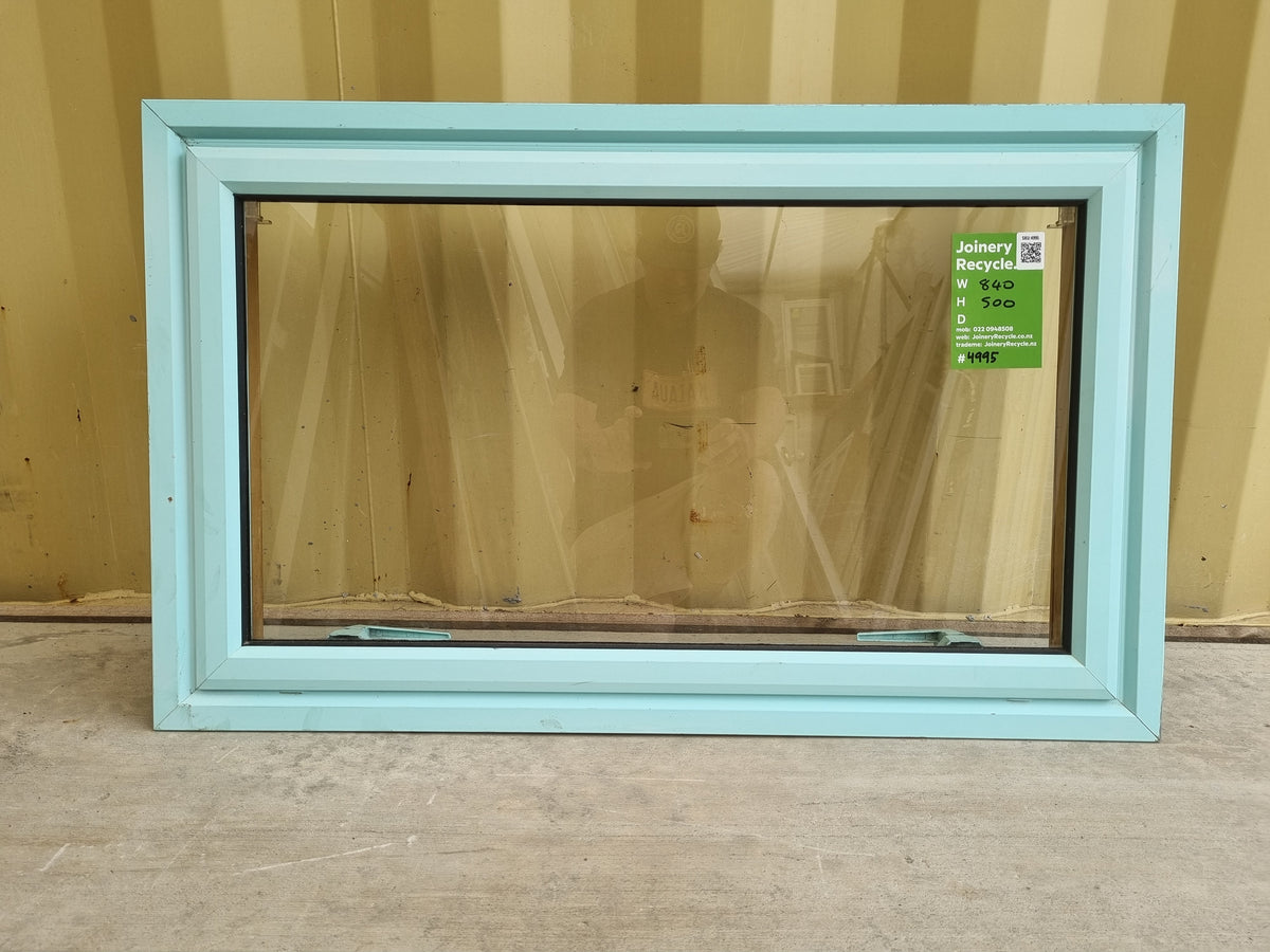Aluminium Window Teal  840 W  x 500 H [#4995] 