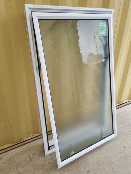Aluminium Window White  780 W  x 1300  H  [#5001] Joinery Recycle