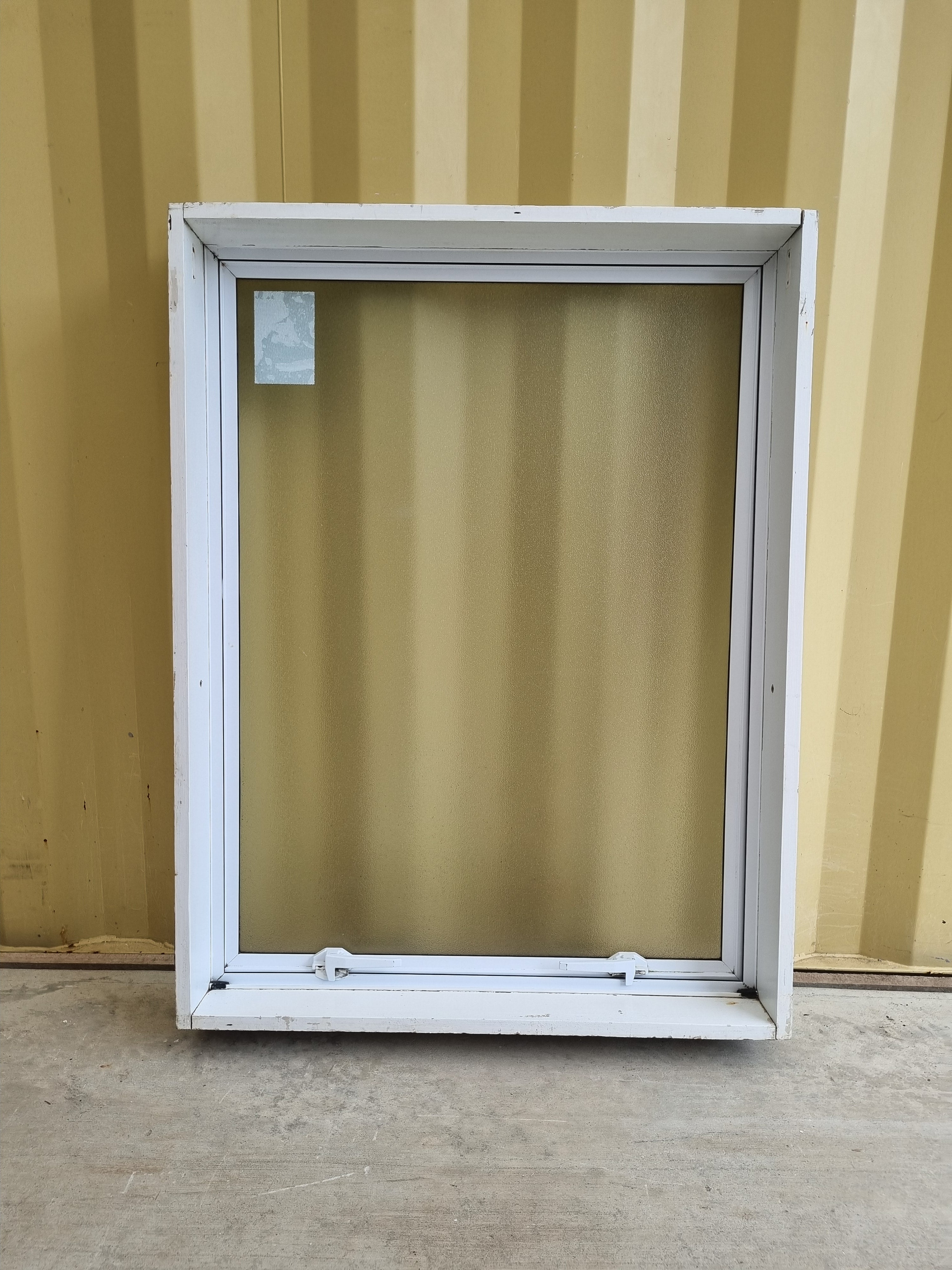 Aluminium Window White  770 W  x  1010 H  [#5003] Joinery Recycle