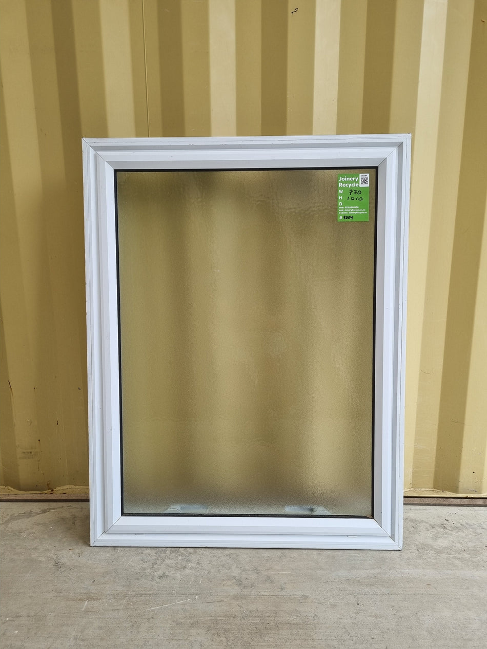 Aluminium Window White  770 W  x  1010 H  [#5004] Joinery Recycle