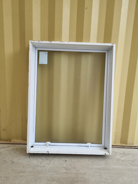 Aluminium Window White  770 W  x  1010 H  [#5004] Joinery Recycle