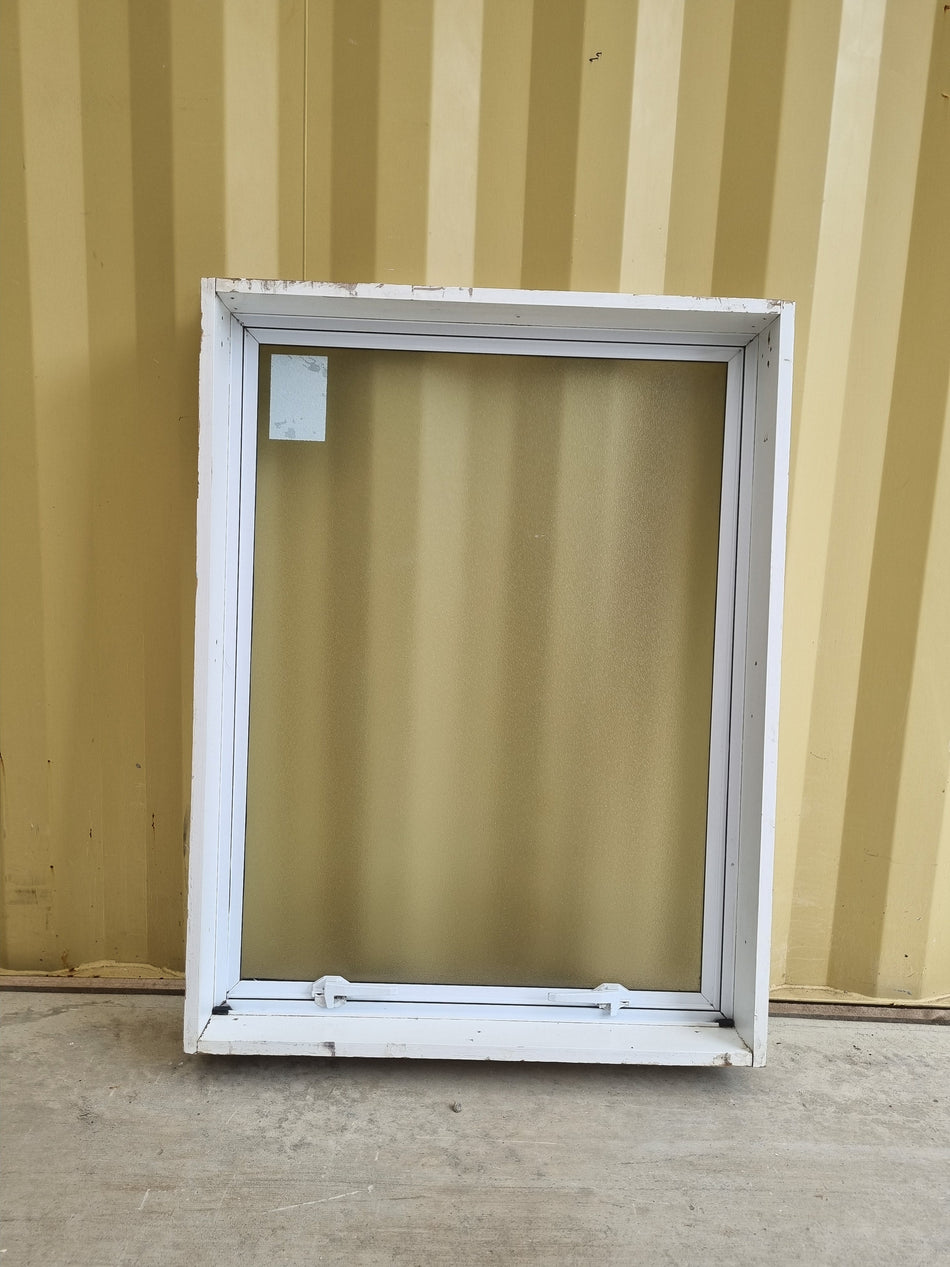 Aluminium Window White  770 W  x  1010 H  [#5004] Joinery Recycle