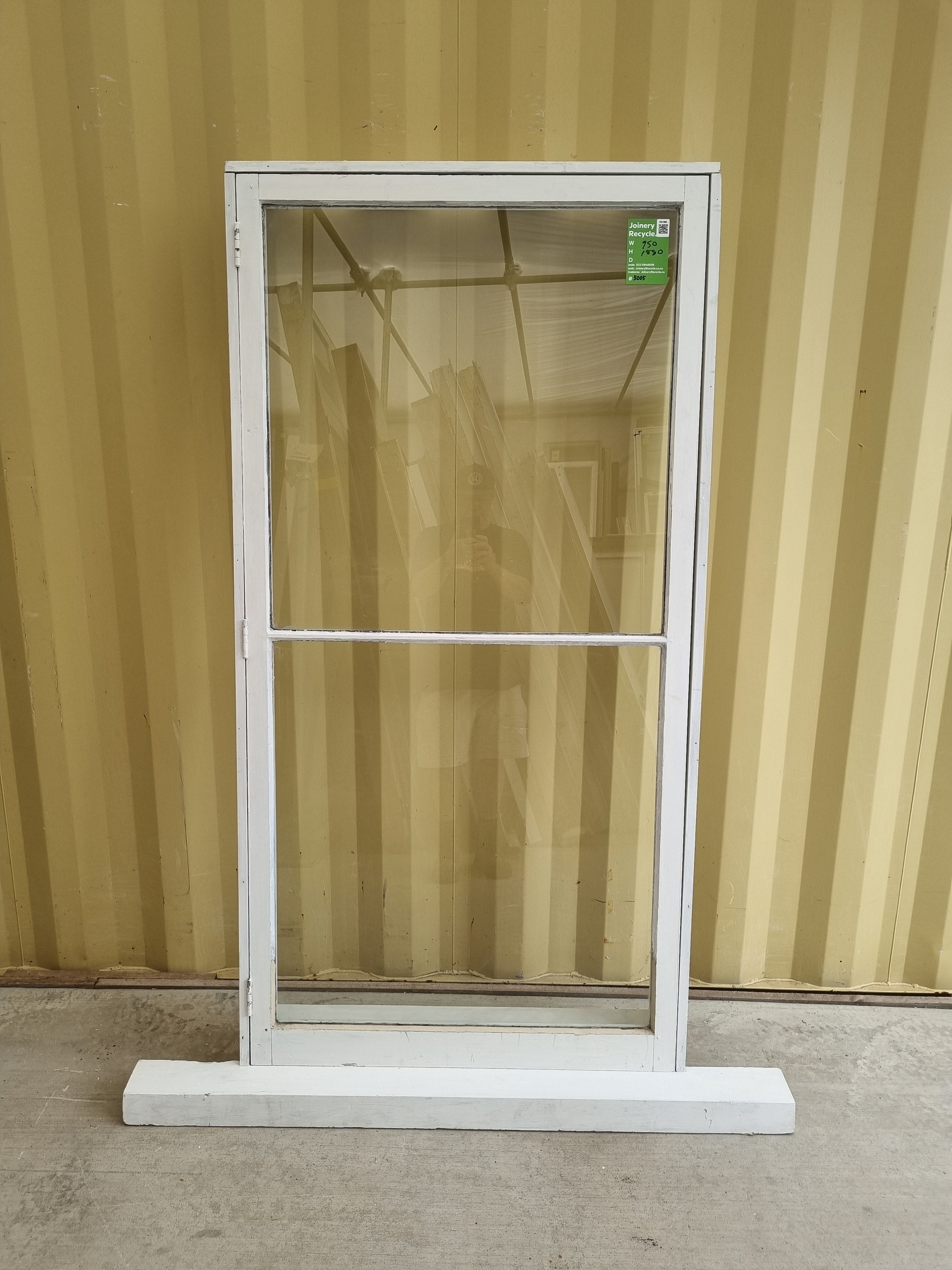 Wooden Window 950 W x 1880 H [#5005] Joinery Recycle