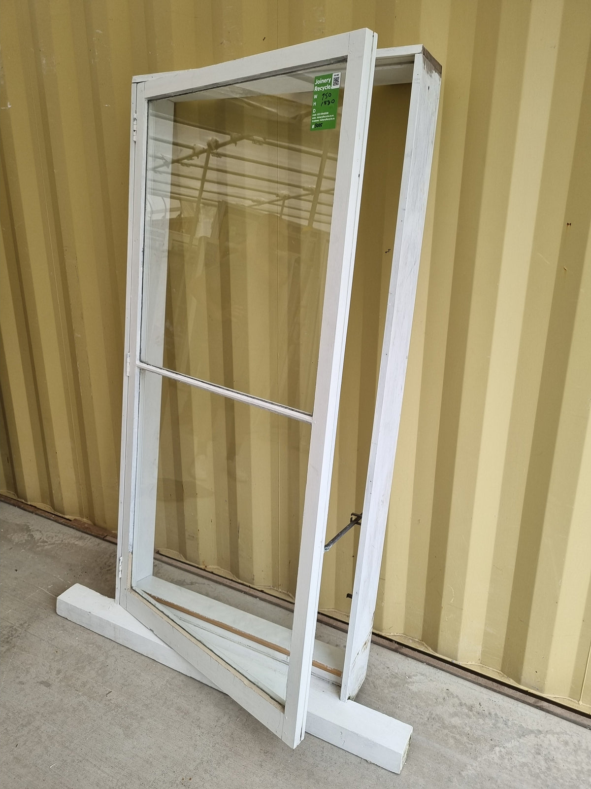 Wooden Window 950 W x 1880 H [#5005] Joinery Recycle