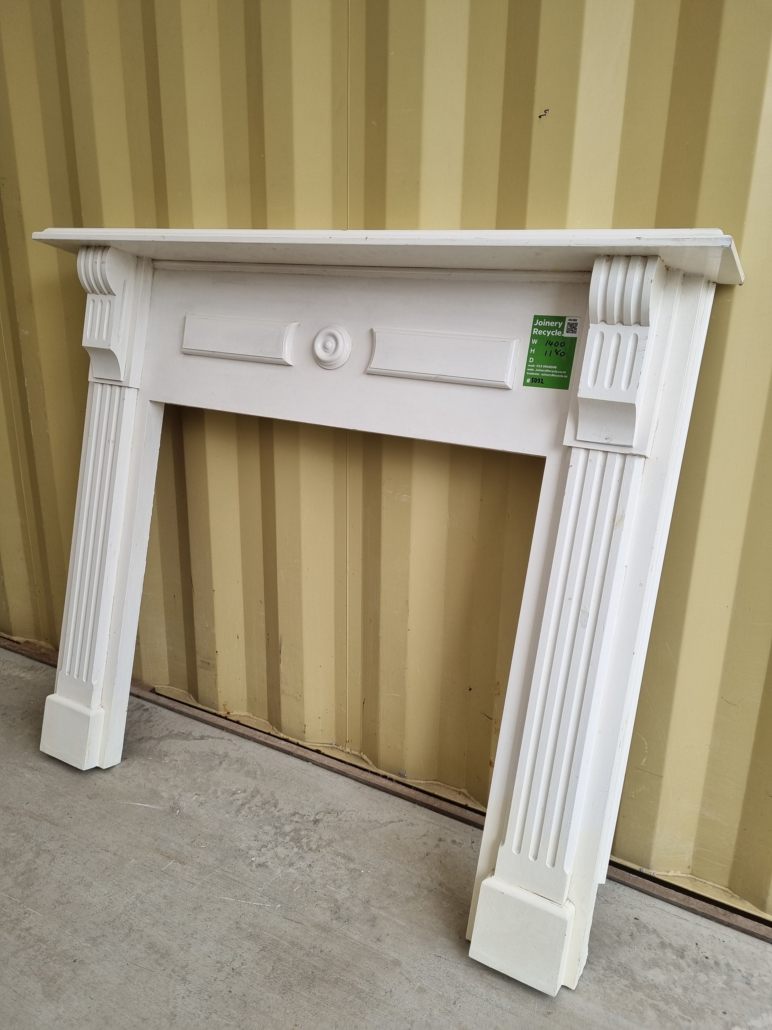 Recycled Fireplace Surround - Joinery Recycle